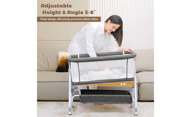 Image of $78.95 for a Youluzhen 3-in-1 Baby Bassinet (a $169.99 Value)