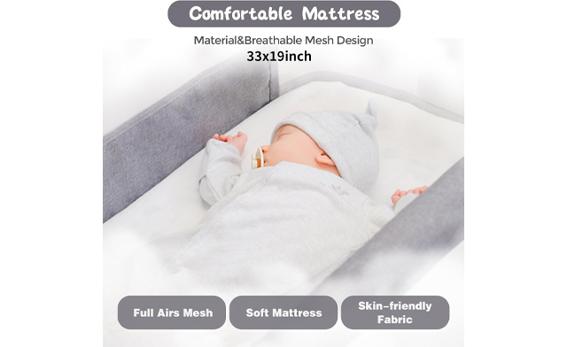 Image of $78.95 for a Youluzhen 3-in-1 Baby Bassinet (a $169.99 Value)