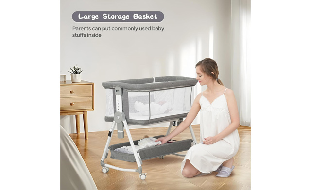 Image of $78.95 for a Youluzhen 3-in-1 Baby Bassinet (a $169.99 Value)