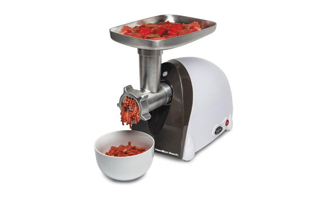 Image of $52.95 for a Hamilton Beach Meat Grinder & Sausage Stuffer (a $129 Value)