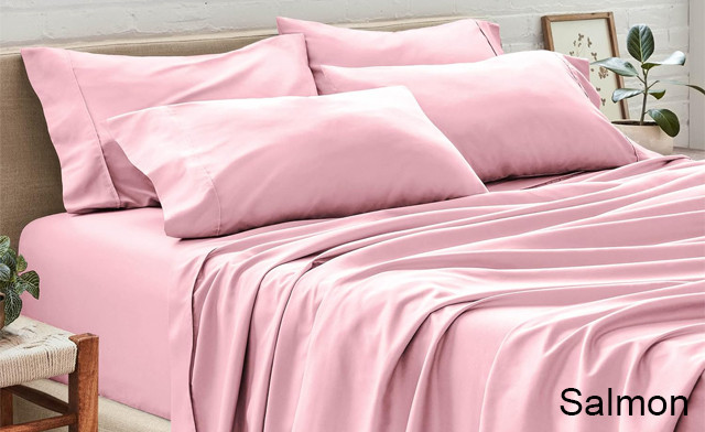 Image of $22 & Up for 6-Piece Bamboo Softness Sheets (a $125 Value)