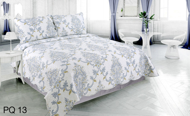 Image of Up to 72% off a Printed Stitching Quilt Set