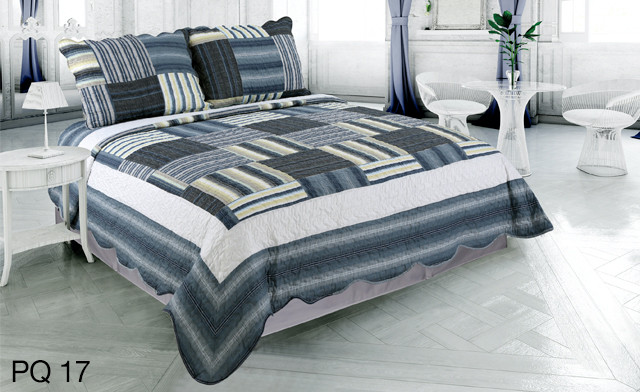 Image of Up to 72% off a Printed Stitching Quilt Set