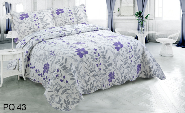 Image of Up to 72% off a Printed Stitching Quilt Set