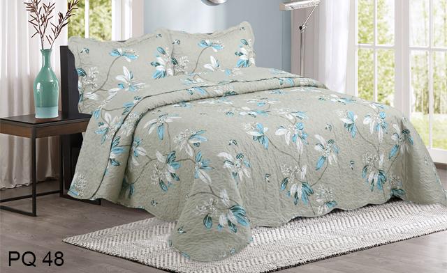 Image of Up to 72% off a Printed Stitching Quilt Set