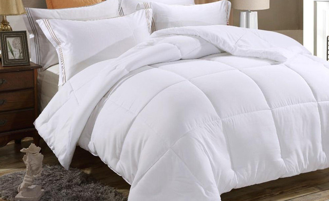 Image of Up to 72% off a Goose Down Alternative Duvet 