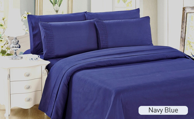 Image of Up to 71% off a 6-Piece Solid Sheet Set