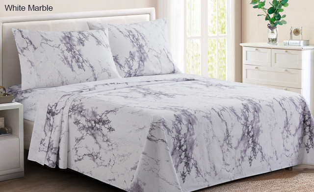 Image of Up to 74% off Percale Printed Sheet Sets