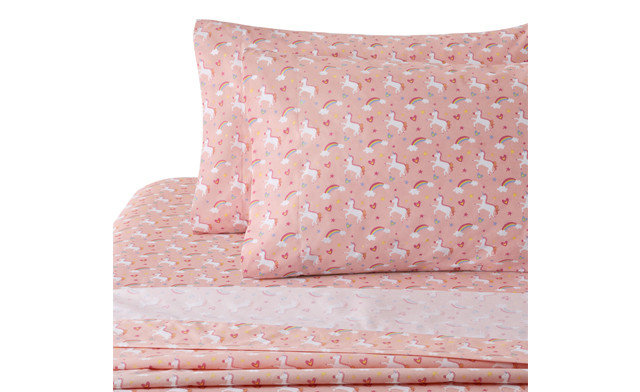 Image of Up to 63% off a Kid's Cotton Printed Sheet Set