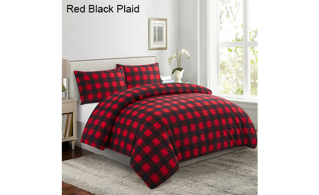 Image of Up to 78% off a Printed Bamboo Bedding Set