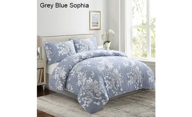 Image of Up to 78% off a Printed Bamboo Bedding Set