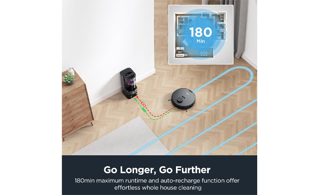 Image of $379.95 for an Eureka E10s Robot Vacuum - Open Box (a $999 Value)