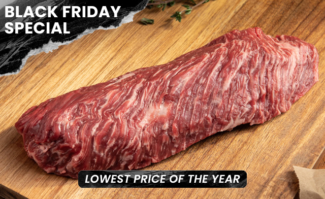 Image of $60 for 4.5 lbs of Canadian 14-Day Aged Veal Hanger Steaks (a $108 Value)