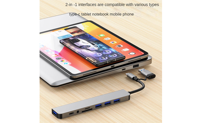 Image of $19.99 for a Multi-Functional USB Hub (a $25.49 Value)