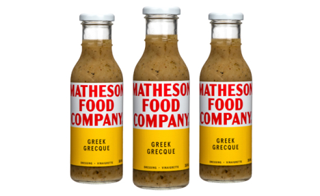 $54.99 for 12-Pack of Matheson Food Company Greek Dressing (a $95 Value)