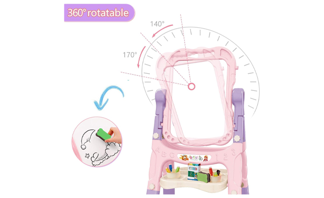 Image of $44.95 for a Kids' 3-in-1 Art Easel (a $74.99 Value)