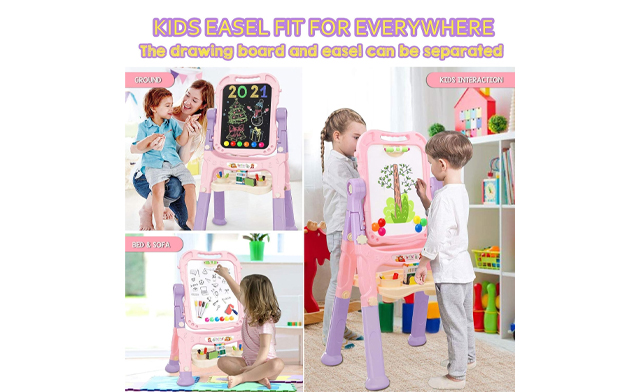 Image of $44.95 for a Kids' 3-in-1 Art Easel (a $74.99 Value)