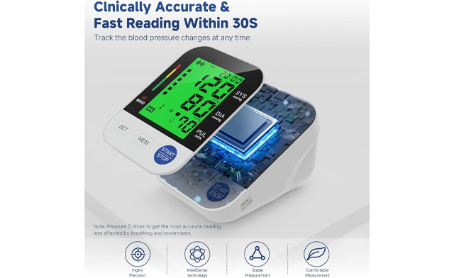 Image of $22.95 for a Blood Pressure Monitor (a $49.99 Value)