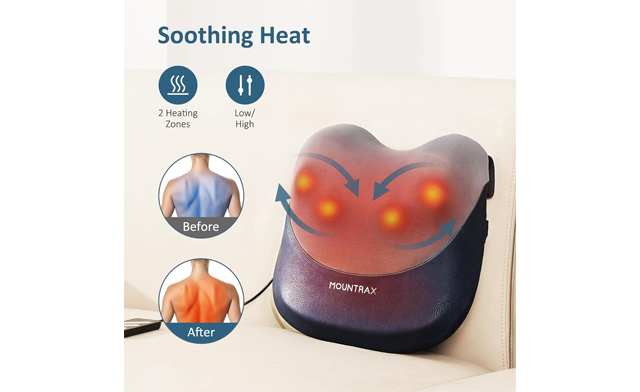 Image of $47.95 for a 3D Shiatsu Heated Massager (an $87.99 Value)
