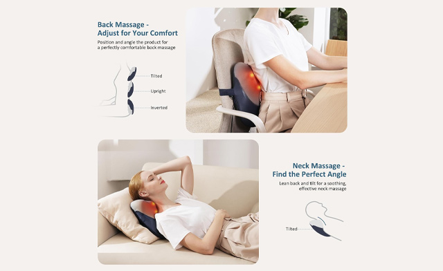 Image of $47.95 for a 3D Shiatsu Heated Massager (an $87.99 Value)