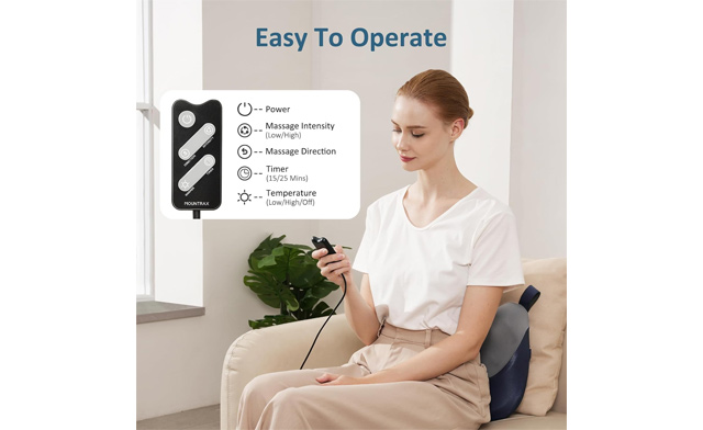 Image of $47.95 for a 3D Shiatsu Heated Massager (an $87.99 Value)