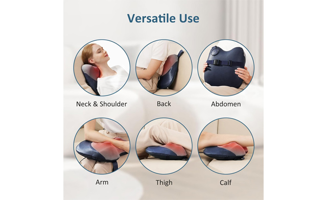 Image of $47.95 for a 3D Shiatsu Heated Massager (an $87.99 Value)