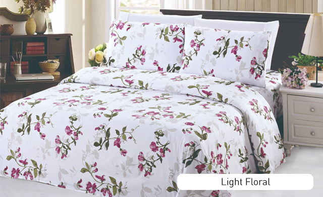 Image of Up to 79% off a Printed Duvet Cover Set