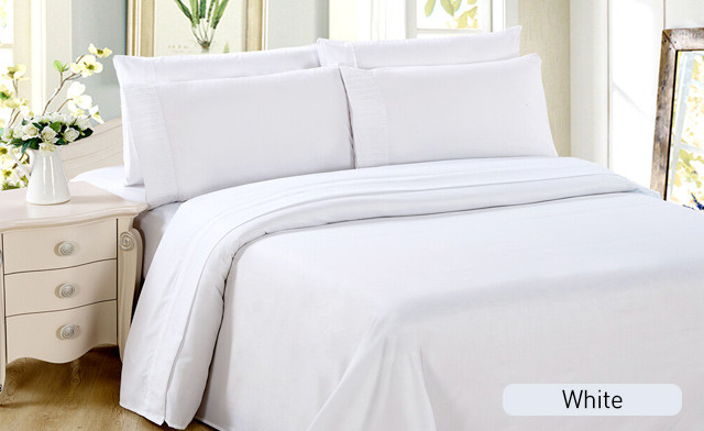 Image of Up to 71% off a 6-Piece Solid Sheet Set