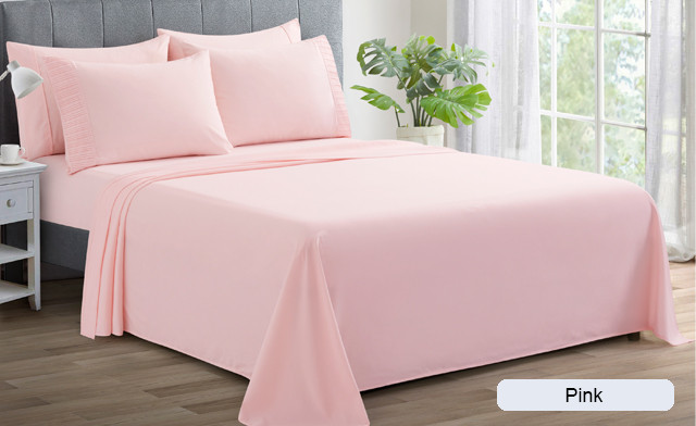 Image of Up to 71% off a 6-Piece Solid Sheet Set