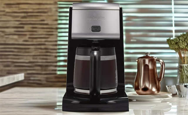 Image of $39.95 for a Proctor Silex FrontFill 12-Cup Coffee Maker (an $84.99 Value)