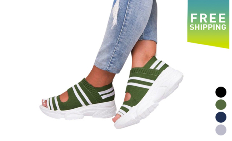 $28.99 for Women's Knitted Slip-On Sandals (a $49.99 Value)