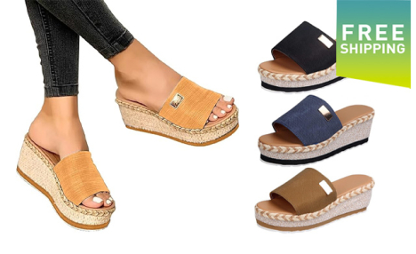$27.99 for Women's Platform Sandals (a $59.99 Value)