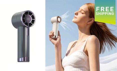 $21.99 for a USB Rechargeable Handheld Fan (a $45 Value)
