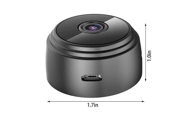 Image of $29.95 for a 2-Pack of Mini Wifi Connected Security Cameras with Motion Detection (a $69 Value)