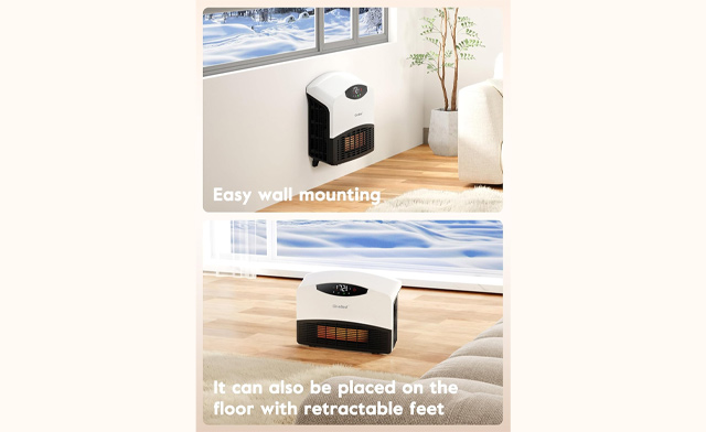 Image of $68.95 for a GiveBest Electric Wall Heater (a $158.99 Value)