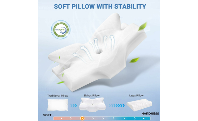 Image of $24.95 for a Cervical Memory Foam Pillow (a $68.99 Value)