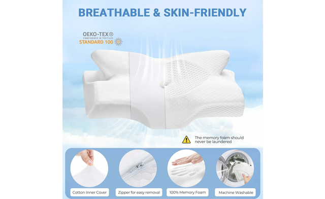 Image of $24.95 for a Cervical Memory Foam Pillow (a $68.99 Value)