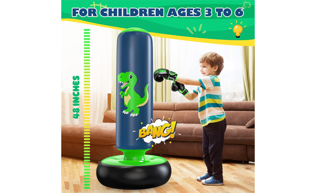 Image of $23.95 for a Kid's Inflatable Punching Bag (a $40.99 Value)