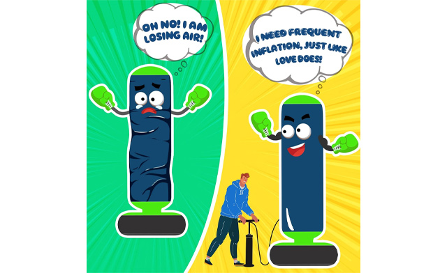 Image of $23.95 for a Kid's Inflatable Punching Bag (a $40.99 Value)