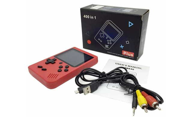 Image of $24.95 for a Portable Game Console with 400 Classic Games (a $65 Value)