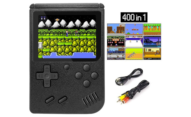 Image of $24.95 for a Portable Game Console with 400 Classic Games (a $65 Value)