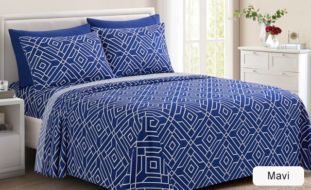 Image of Up to 71% off a 6-Piece Printed Sheet Set