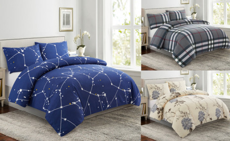 Up to 78% off a Printed Bamboo Bedding Set