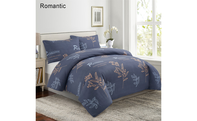 Image of Up to 78% off a Printed Bamboo Bedding Set