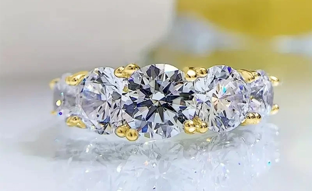 Image of $138.99 for a Moissanite Promise Ring (a $570.84 Value)