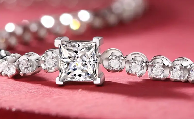 Image of $213.99 for a 0.5 Carat Moissanite Tennis Bracelet (an $877.56 Value)