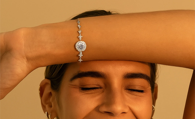 Image of $89.99 for a Round Moissanite Bracelet (a $366.36 Value)