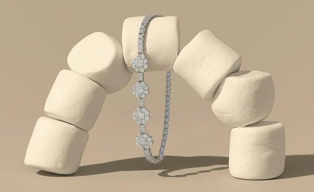 Image of $138.99 for a 925 Sterling Silver Moissanite Bracelet (a $570.84 Value)