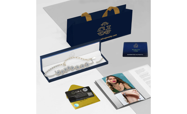 Image of $138.99 for a 925 Sterling Silver Moissanite Bracelet (a $570.84 Value)