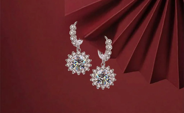 Image of $105.99 & Up for 925 Sterling Silver Diamond Earrings